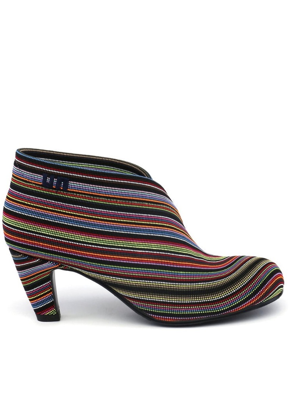 United Nude FOLD MID Multicolor Striped Knit Ankle Boot 40